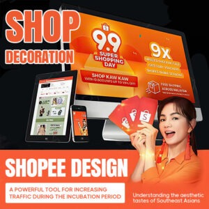 We design Shopee store homepages, create product images, and offer Thai, Vietnamese, Filipino, and Malay translations.