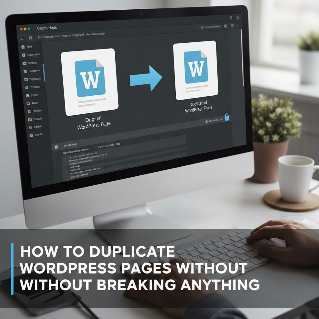 Cómo duplicar páginas de WordPress sin dañar nada