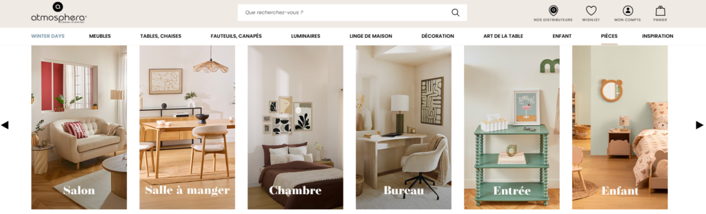 Shopify Website Design Case Study for a Home Decor Brand-Category & Collection Page Design-Visual Consistency Across Rooms and Themes