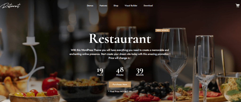 Best Food WordPress Themes for Online Stores Blogs-Ristorante – Restaurant WordPress Theme