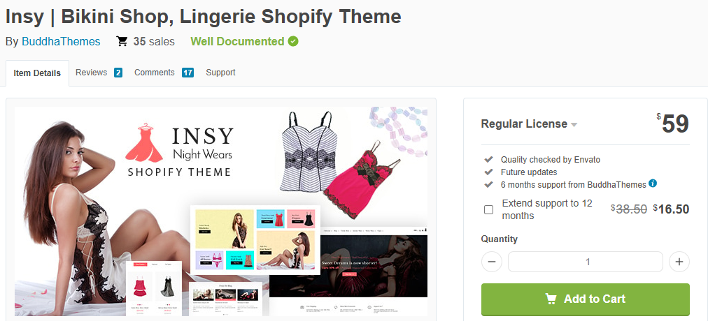 Insy – Bikini & Lingerie Shopify Theme