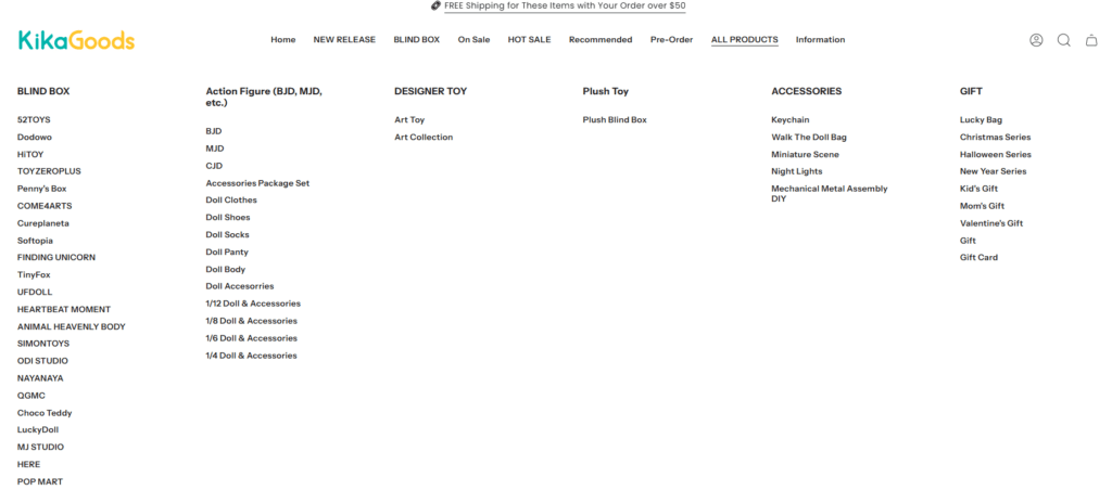High-Impact Shopify Design for a Collectibles and Toy Brand-The Page Design Strategy-Structuring First Impressions-Section-Based Storytelling