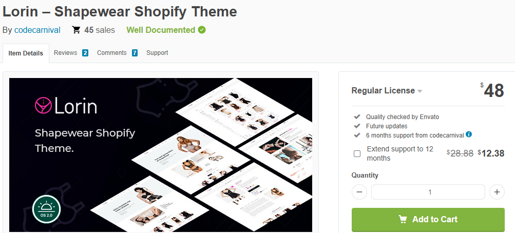 Lorin – Shapewear Shopify Theme