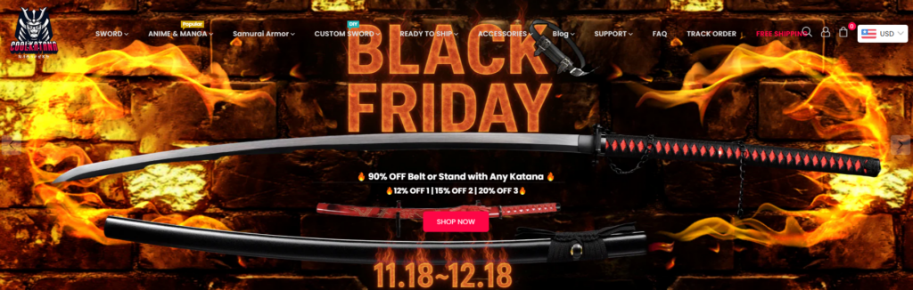 Building a Scalable Shopify Store for a Global Blade Brand: The CoolKatana Project-Managing Promotions and Seasonal Campaigns