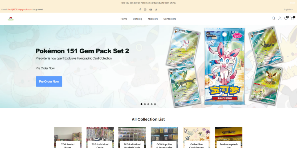 Designing a High-Conversion Shopify Store for Pokémon Cards-Project Overview-Understanding the Brand and Market