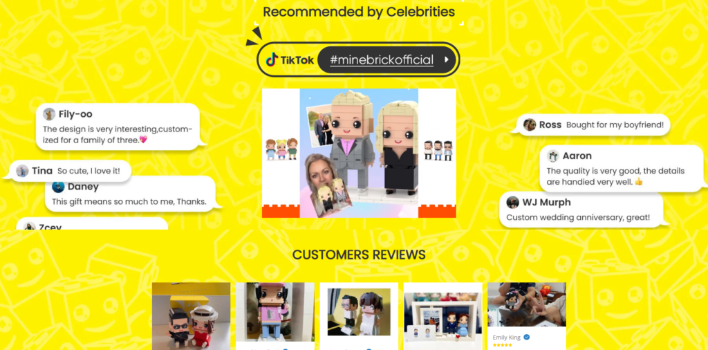 High-Converting Shopify Design for a Custom Brick Brand-Social Proof and Credibility-Designing Trust Signals, Not Just Adding Them