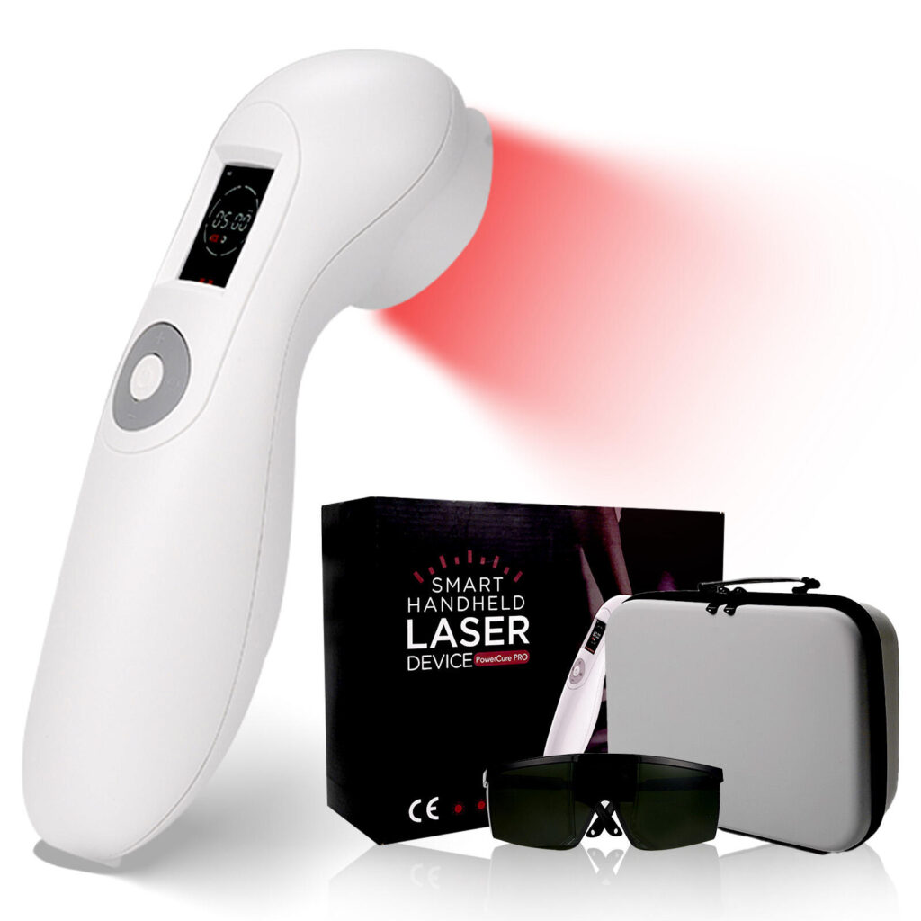 Main Image Design for Amazon Home Physiotherapy Device Explained-Product + Accessories — Establishing Professional Credibility