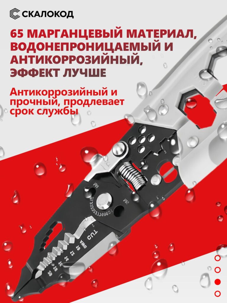 Main Image Design for Ozon Wire Stripper-Waterproof & Anti-Corrosion Performance