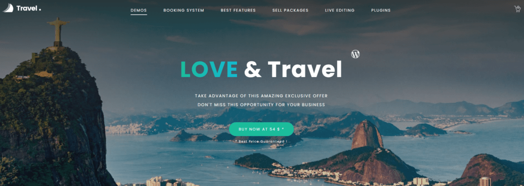 Five Popular WordPress Travel Themes Compared-Travel Tour – Love Travel – Creative Travel Agency WordPress Theme