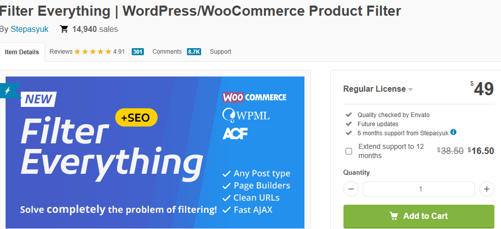 Filter Everything – WordPress & WooCommerce Product Filter