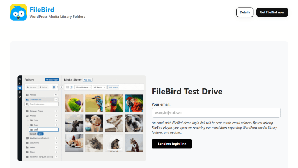 Reviews of 5 Must-Have WordPress Plugins-FileBird – WordPress Media Library Folders