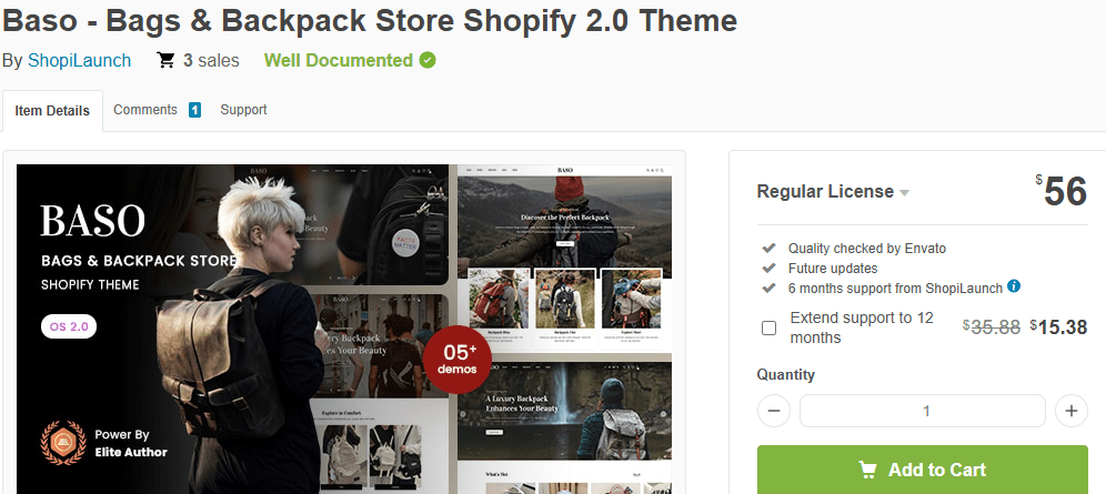 Baso – Bags & Backpack Store Shopify 2.0 Theme