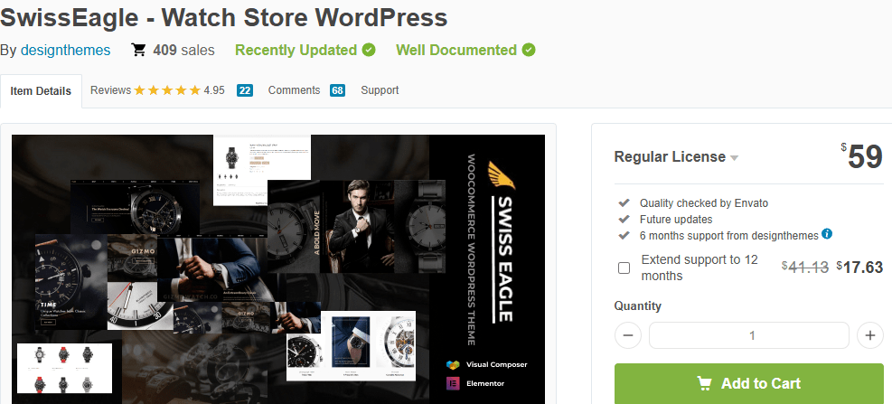 Los mejores temas de relojes para WordPress y Shopify