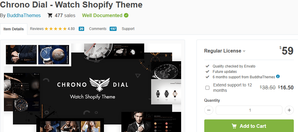 Los mejores temas de relojes para WordPress y Shopify