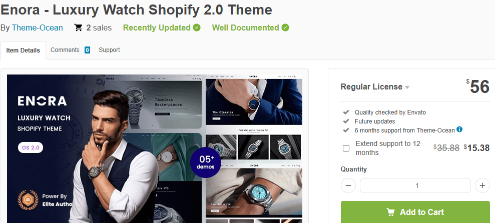 Los mejores temas de relojes para WordPress y Shopify