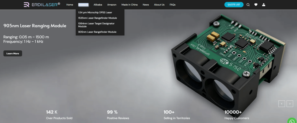 Diseño de tiendas de impacto para tecnología láser - Arquitectura de productos y diseño de categorías - Diseño para líneas de productos complejas