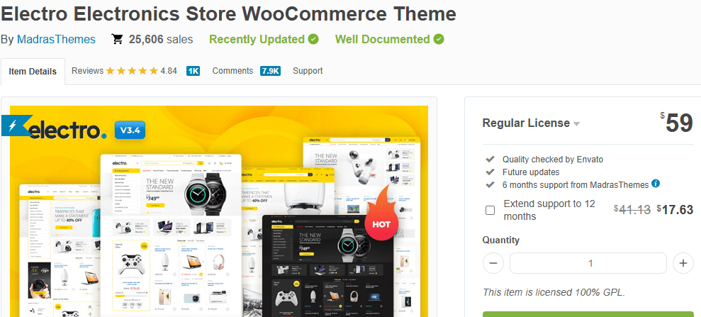 Electro – Electronics Store WooCommerce Theme
