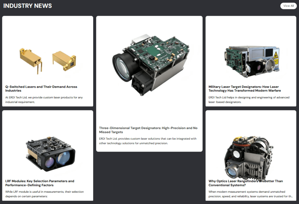 Diseño de tiendas de impacto para tecnología láser: arquitectura de productos y diseño de categorías: tarjetas de producto modulares