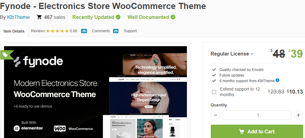 Fynode – Electronics Store WooCommerce Theme