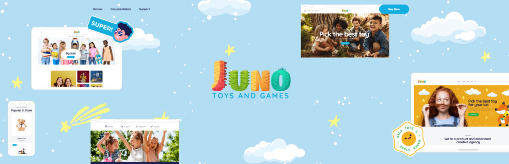 Choosing the Right Kids & Toys E-commerce Theme-Juno – Kids Toys & Games Store WordPress Theme
