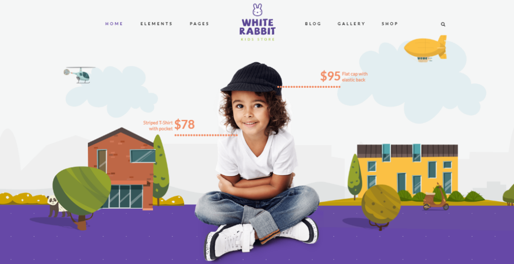 Choosing the Right Kids & Toys E-commerce Theme-White Rabbit – Kids Toys & Children Clothing Store