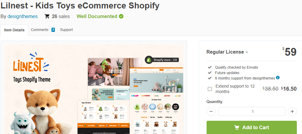 Lilnest – Kids Toys eCommerce Shopify Theme