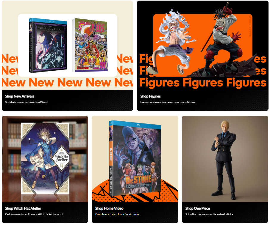 Designing an Anime Storefront That Converts-Information Architecture and Page Strategy-Layer two: category-led shopping