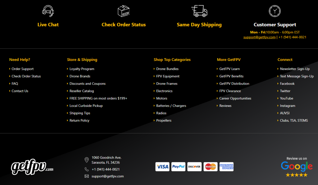 Designing a High-Performance Shopify Experience for GetFPV-Navigation & User Flow Optimization-Supporting Trust Through Micro-Design