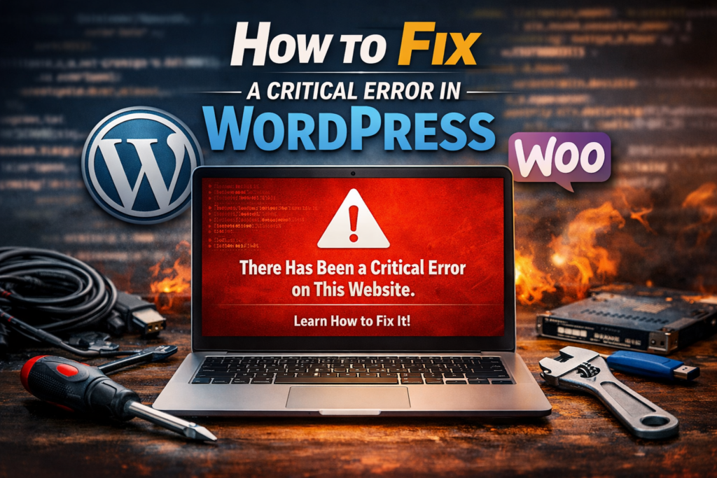 There Has Been a Critical Error on This Website, WordPress?-Before you fix anything, do this one smart thing