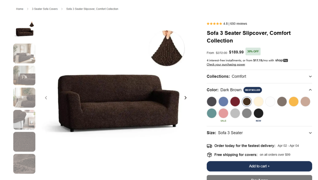 Shopify Furniture Store Design for Higher Conversions-Product Presentation: Clarity Meets Emotion-Lifestyle-Driven Product Displays