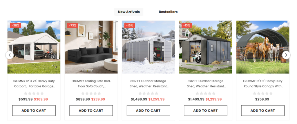 Designing a High-Converting Shopify Store for Outdoor Living-Product Category Navigation Design-Designing a Visual Navigation System