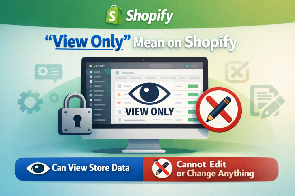 Как сделать товары доступными только для просмотра в Shopify — что означает “Только для просмотра” в Shopify?