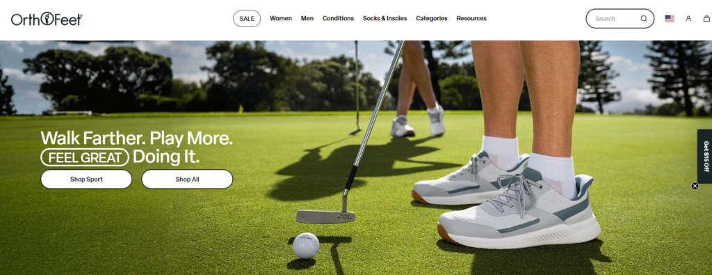 Designing a High-Converting Shopify Footwear Experience-Homepage Design Breakdown-Hero Section: Immediate Value Communication