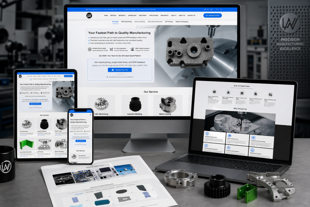 Industrial WordPress Website Increased Leads by 300%