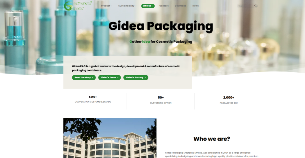 High-Impact WordPress Website for Cosmetic Brand-Extending Beyond the Homepage-About Page: Building Brand Identity