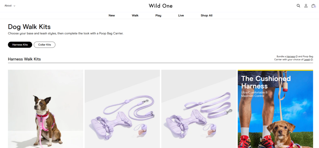 Designing a Modern Shopify Pet Brand Experience-Homepage Design Strategy-Product Collections – Simplified Discovery