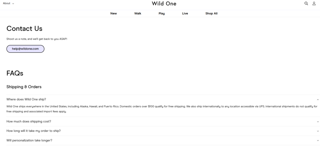 Designing a Modern Shopify Pet Brand Experience-Supporting Pages Design