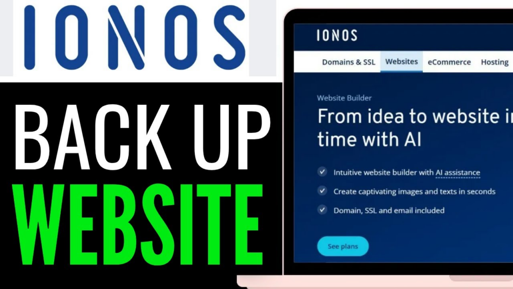 How to Backup WordPress Site on IONOS Easily