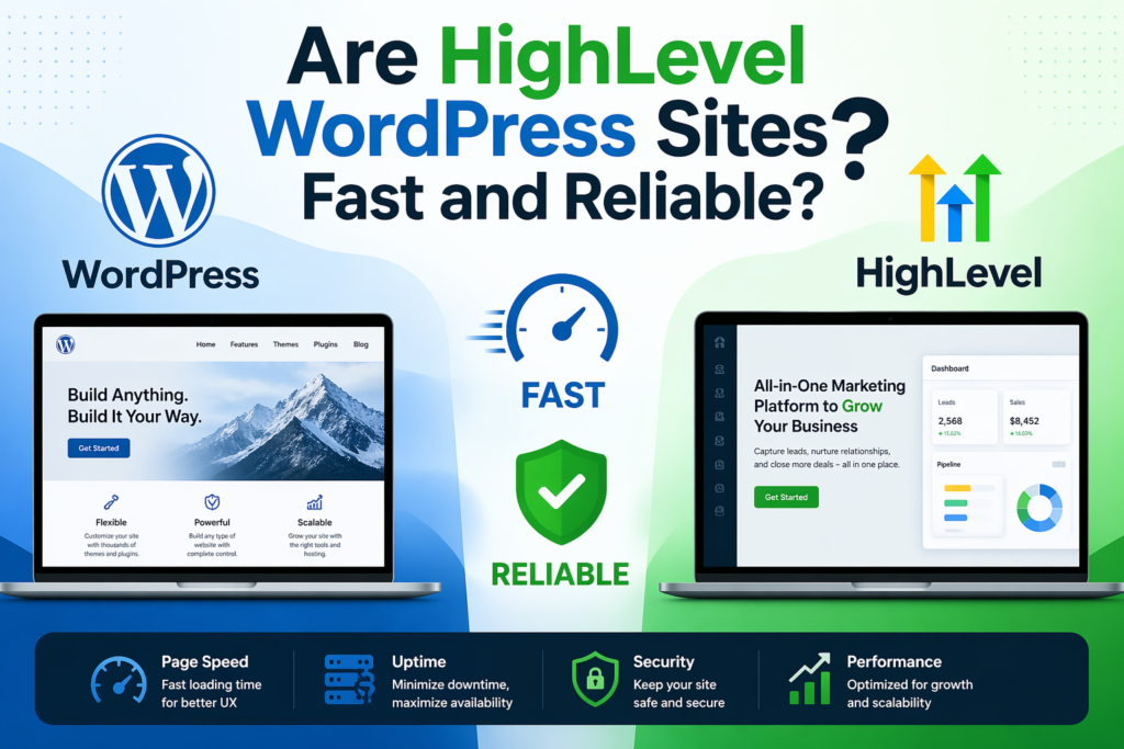 Are HighLevel WordPress Sites Fast and Reliable?