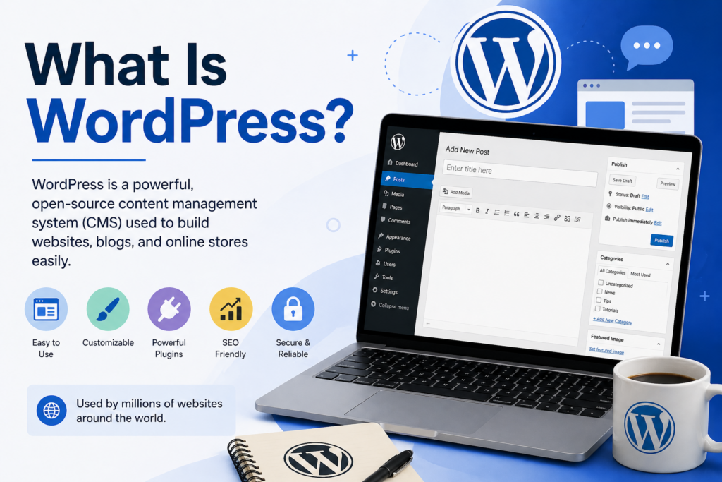 What Is WordPress Used For? Beginner Guide (2026)-What Is WordPress?