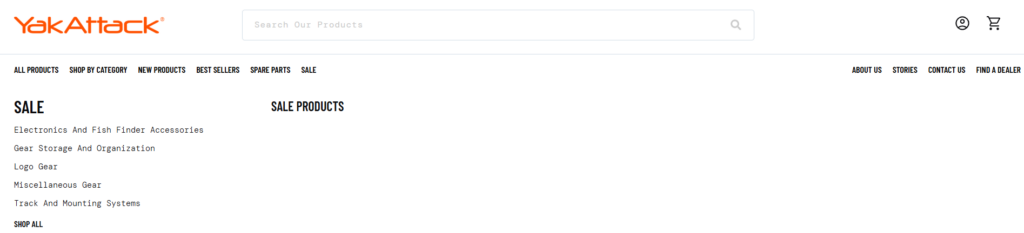 Designing a High-Performance Fishing Gear Store-Homepage Design Strategy-Structuring Product Discovery