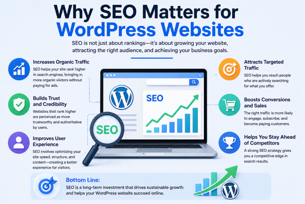 How to Improve SEO on WordPress (Complete 2026 Guide)-Why SEO Matters for WordPress Websites