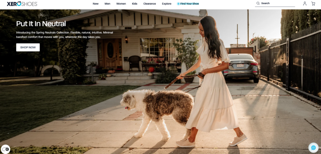 The Shocking Shopify Redesign That Made Xero Shoes Millions-The Home Page: A Digital Performance Masterpiece-The Hero Section: Movement and Motivation