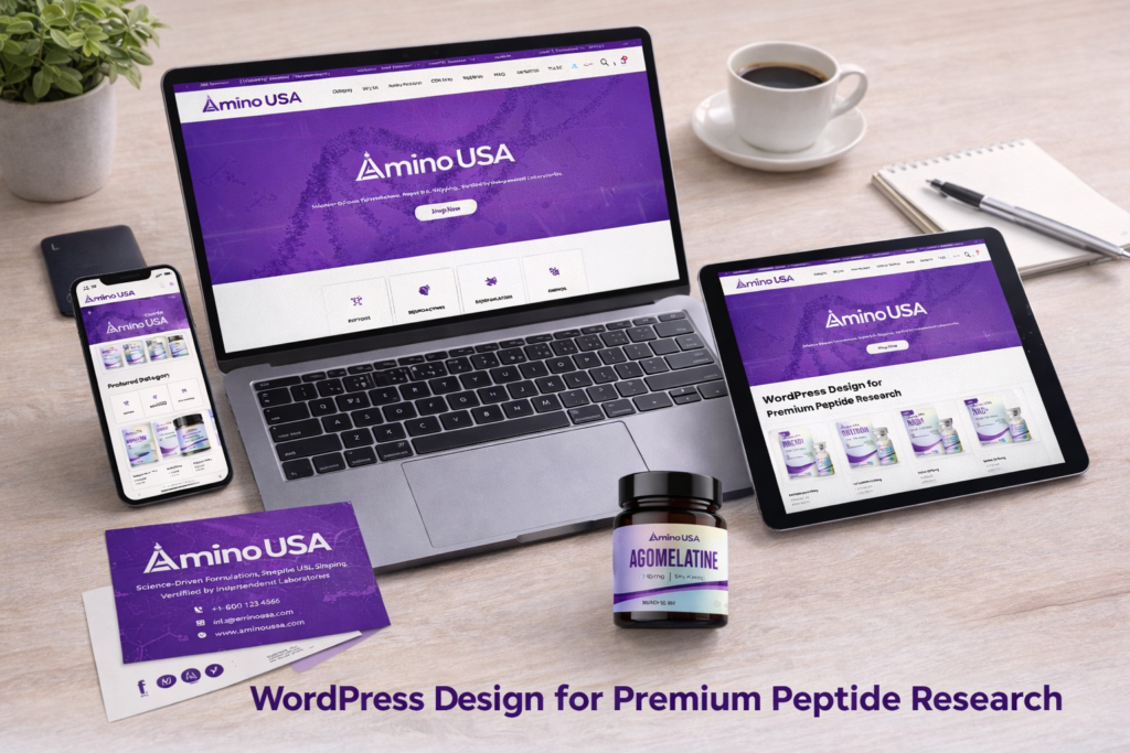 Building a High-Converting WordPress Peptide Website