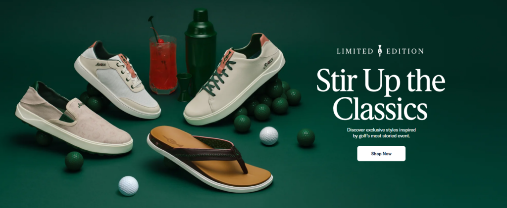 Designing a Premium Shopify Experience for OluKai-Homepage Design Strategy-Featured Collections