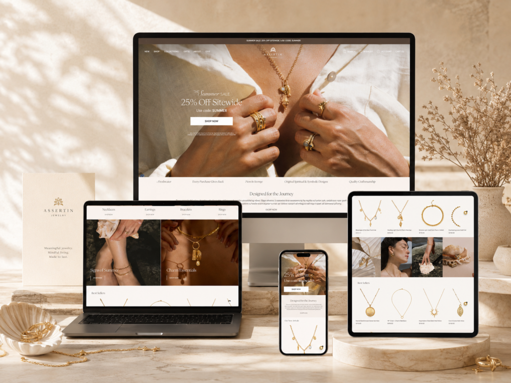 How We Designed a Meaningful Shopify Jewelry Experience