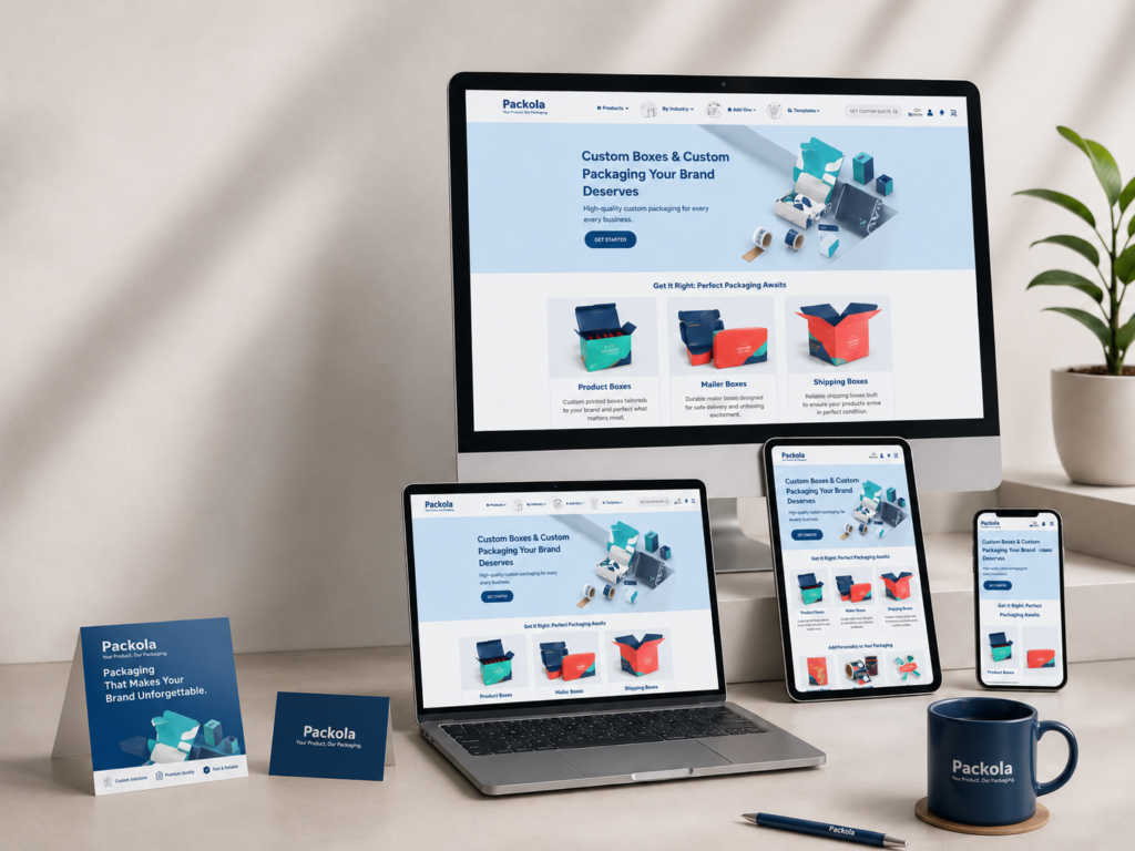 Designing a Packaging Website That Converts and Inspires