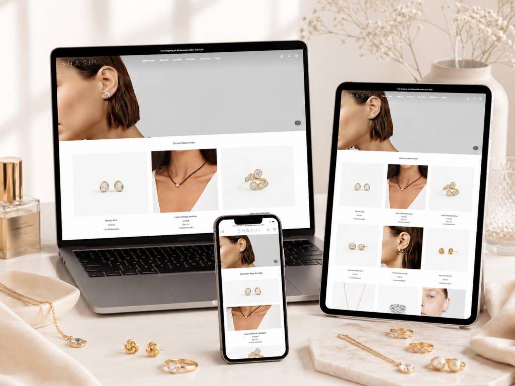 Designing a Luxury Jewelry Shopify Experience