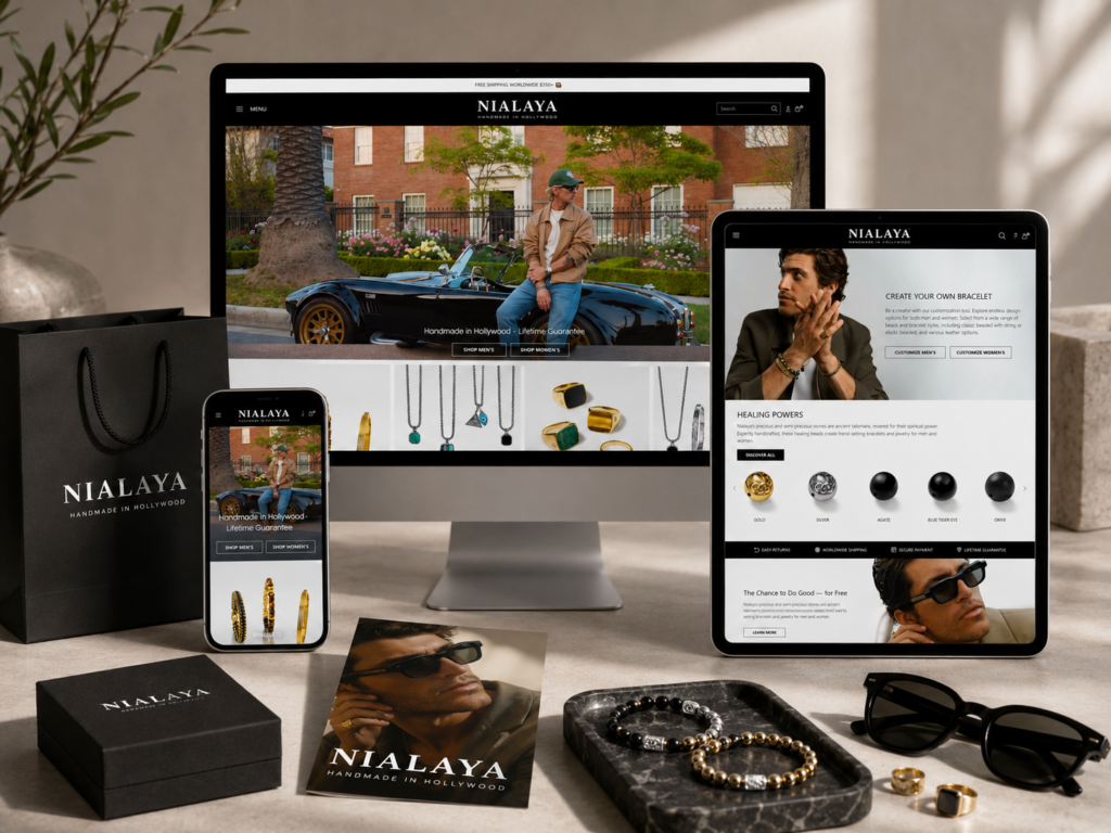 The Shopify Design Behind a Million-Dollar Jewelry Look