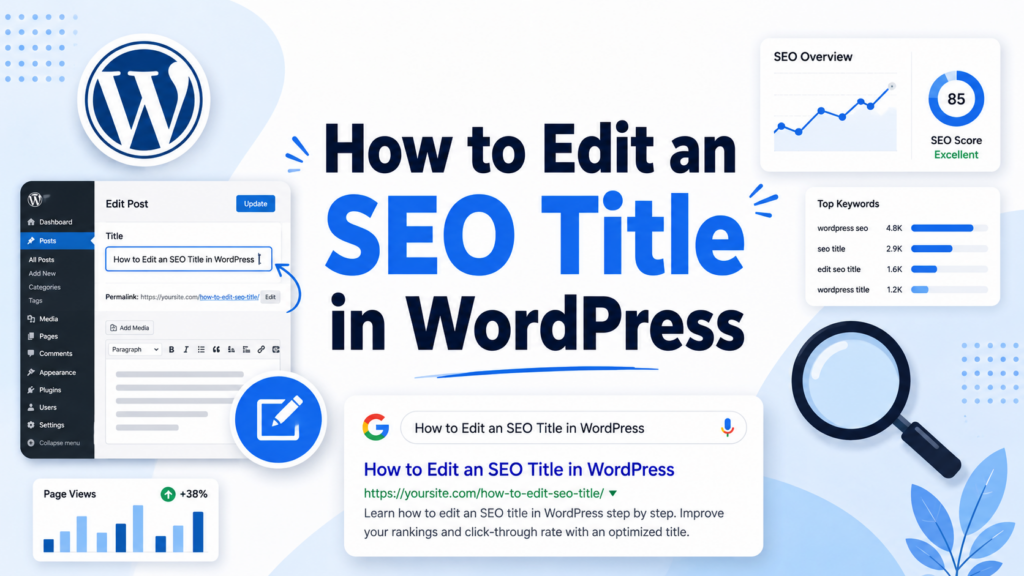 What Is SEO Title in WordPress? A Beginner-Friendly Guide-How to Edit an SEO Title in WordPress